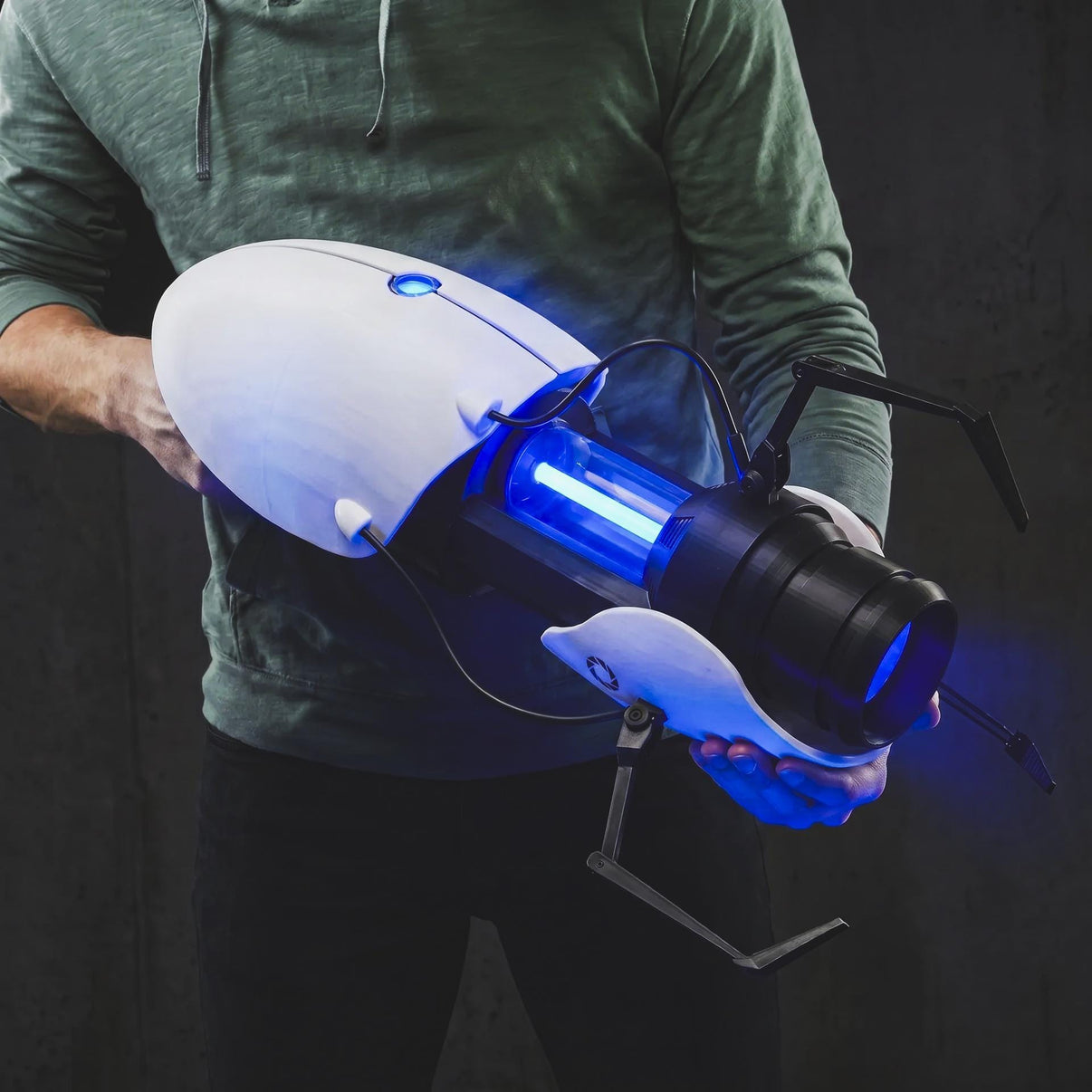 Portal Gun Replica Aperture Science Portal Device with LED Lights