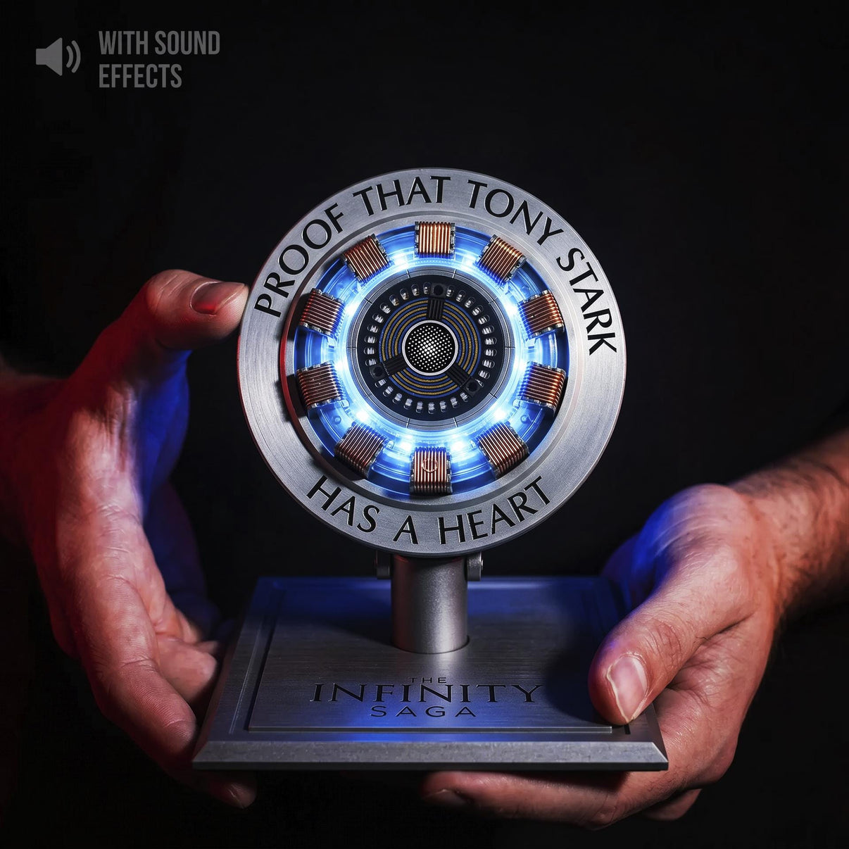 Iron Man Arc Reactor LED Wireless Charger