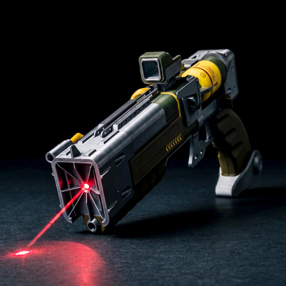 Fallout AER9 Laser Pistol with Real Red Laser Cosplay Prop